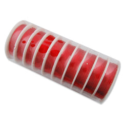 0.3MM Thick Red Coated Soft Copper Wire,about 23M/25yds per Roll,28Gauge,Sold 10 Rolls Per Lot